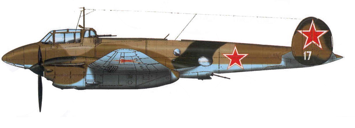Пе-2 3 БАК, лето 1944 г.